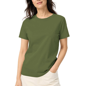 T-shirt femme à prix réduit, anti-boulochage, motif écossais, coupe oversize, grande taille, séchage rapide, collection été 2026 - Product Image 4