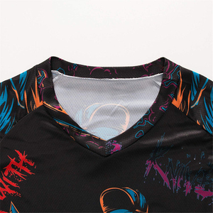 Camisetas Personalizadas de Motocross MX, 100% Poliéster, Secado Rápido, Transpirables, Ligeras, Impresión por Sublimación Personalizada, para Carreras de Motociclismo Masculino - Product Image 6