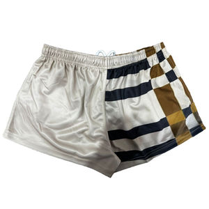 Pantalones Cortos Personalizados de Fútbol Americano con Estampado Gráfico de Malla, Estilo Retro Casual, para Gimnasio, Baloncesto y Running - Product Image 6