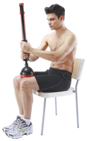 ALLWINWIN PTW24 Power Twister - Appareil d'entraînement abdominal à résistance réglable, tube de résistance, pompe, entraîneur de bras, barre de torsion pectorale