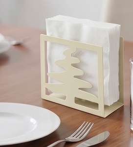 Porta Servilletas de Plástico Moderno con Diseño de Árbol, Estilo Nórdico, de Pie, para Uso en Mesa de Cocina y en el Hogar - Product Image 6