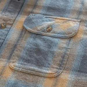 Camisas de Franela de Manga Larga para Hombre de Alta Calidad, Nuevo Diseño OEM, Secado Rápido, Transpirables, a Precios Económicos - Product Image 4