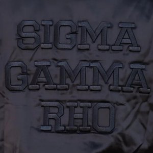 Chaqueta Bomber Negra Sigma Gamma Rho para Mujer, con Cierre, Estilo Casual Urbano, Corte Premium - Product Image 5