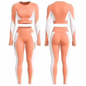 Women's Premium Yoga Apparel Seamless Sports Bra High Waist Leggings Wholesale Fitness Clothing OEM Factory - Product Image 1