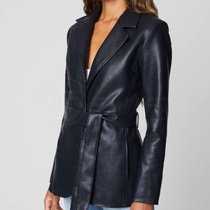 Veste en cuir pour femme, best-seller, veste en cuir de haute qualité, veste en cuir coupe-vent - Product Image 5