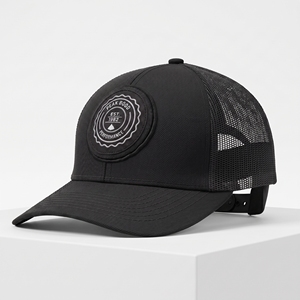 Gorra unisex de malla con cierre a presión, 6 paneles, ajustable, transpirable, estilo casual, color gris, para uso diario. - Product Image 5