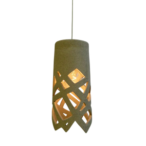Lampe suspendue noire moderne imprimée, design hexagonal texturé unique, luminaire de plafond pour la décoration de la maison, éclairage suspendu - Product Image 2