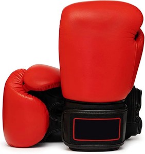 Sac d'entraînement en cuir professionnel, sac de sparring, logo personnalisé OEM, gants de kick-boxing 8oz 10oz 12oz 14oz 16oz - Product Image 1