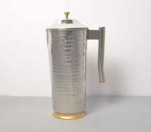 Jarra de Agua de Cobre de Lujo con Tapa, Perfecta para Hoteles y Restaurantes, Jarra Metálica de Alta Calidad en Oferta - Product Image 2