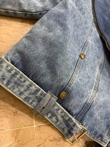 Wholesale Fashionable Customized Breathable Oversized Light Washed Breathable Long Sleeve <b>Cropped</b> Jeans <b>Denim</b> high quality - Product Image 2