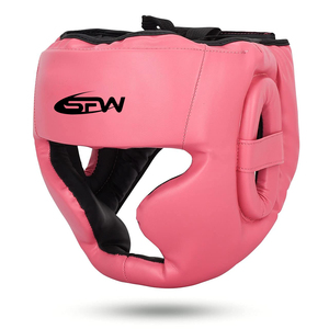 Protector de Cabeza Personalizado de Cuero Genuino para Boxeo, Juego de Protección Facial Completa para Combate - Product Image 3