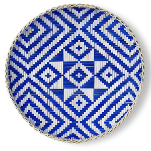 Cheap price decorative bamboo tray natural weaving trays for storage & decor boho home accessories - Product Image 1