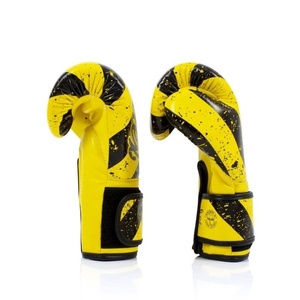 Guantes de Sparring Fairtex Hechos a Medida OEM, Calidad Premium, Fabricados con Cuero 100% Genuino, con Logotipo y Etiquetas Personalizadas - Product Image 4