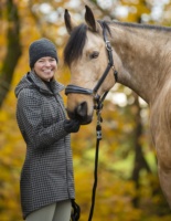 Veste d'équitation imperméable pour femme de haute qualité, coupe-vent respirante à manches longues, personnalisable en Spandex, Nylon, Polyester