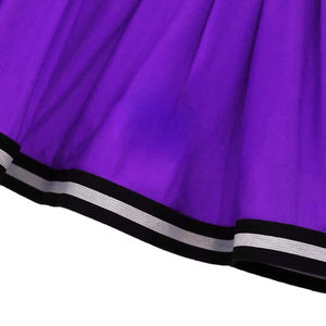 Tenue de match professionnelle Solid Trader, haute élasticité, style moderne, tissu durable, finition élégante, uniforme de cheerleading - Product Image 5