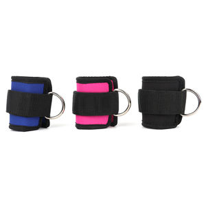 Sangles de cheville en néoprène robustes avec rembourrage pour musculation, entraînement en salle de sport, fitness et soutien de la cheville - Product Image 1