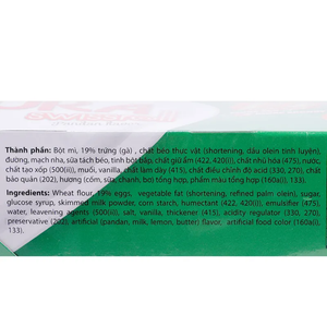 Rouleau suisse Hura saveur riz vert 180g, gâteau à la crème de riz vert moelleux, prix compétitif, vente en gros, export - Product Image 4