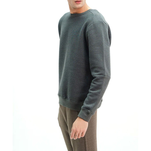 เสื้อสเวตเชิ้ตคอกลมผู้ชายคุณภาพพรีเมียม ขายส่ง ผ้าฝ้ายถัก 100% ทรงปกติ สีพื้น สไตล์ลำลอง ใส่สบาย เหมาะกับฤดูใบไม้ร่วง - Product Image 6