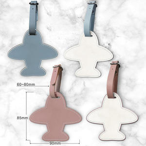 Etiqueta de Equipaje de PU de Alta Calidad para Viajes, Etiquetas de Maleta de Cuero Sintético con Hebilla, Antipérdida, Personalizable con Logotipo - Product Image 5