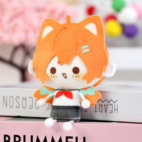 Porte-clés en peluche personnalisé sur mesure, fabricant de personnages en peluche, prix abordable, mini porte-clés promotionnel en peluche mignon en forme d'animal