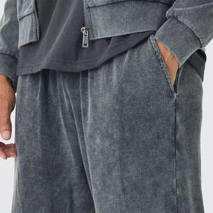 Pantalones Casuales de Trabajo para Hombre, de Algodón, Corte Recto, con Bolsillos Grandes, Cintura Elástica, Ligeros, Cintura Media, Estilo Patchwork - Product Image 6