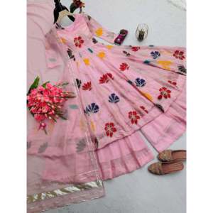 Pent de diseñador y Dupatta hermosa para el vestido de noche elegante del desgaste del partido - Product Image 4