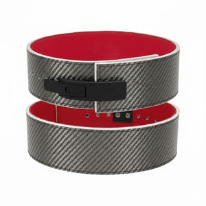 Ceinture de musculation à levier au design personnalisable pour la musculation en salle, robuste, réglable, en cuir de vachette, antidérapante - Product Image 5