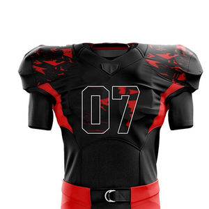 Uniforme de Fútbol Americano Sublimado para Adultos, Venta al Por Mayor, Nueva Llegada 2026, Conjunto de Jersey y Pantalón Corto, Transpirable y de Secado Rápido - Product Image 4