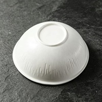 Nordischer Stil Umweltfreundliche Porzellan-Suppenschüssel 8/10/12 Zoll Bootförmige Salatschüssel für Restaurant & Haushalt