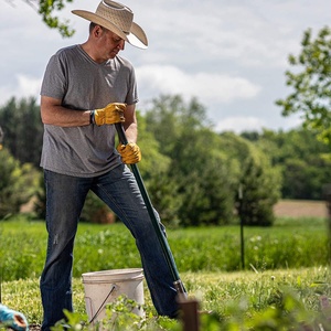 Leather <b>Gloves</b> High Quality Cow Split Hand Protective Leather Work <b>Gloves</b> Leather - Product Image 5