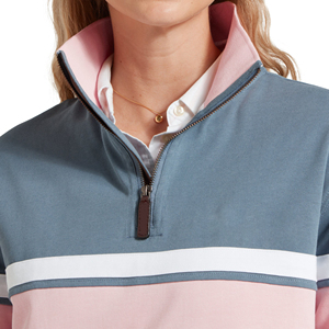 Sudadera de Cuello Alto con Cierre de Cremallera para Mujer, 100% Algodón, Personalizada por el Fabricante, Alta Calidad, Bajo MOQ - Product Image 5