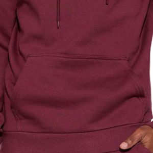 Sweat-shirt à capuche décontracté pour homme en molleton épais, coupe oversize, veste à capuche, vêtements streetwear d'hiver, production sur mesure - Product Image 5