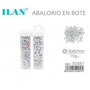 Perline a Forma di Stella 6x6mm 15g in Barattolo per Creazione di Gioielli - Product Image 3