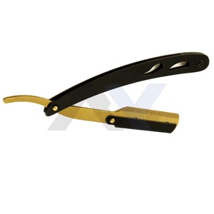 Rasoir de sécurité professionnel à lame unique en acier inoxydable de qualité supérieure avec verrou pivotant pour le rasage du visage masculin - Product Image 4