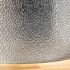 Table basse ronde en aluminium, 26 pouces de diamètre, 17 pouces de hauteur, design industriel, décoration de meubles d'intérieur, finition durable - Product Image 6