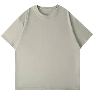 T-shirt décontracté à manches courtes pour homme, 100 % coton, séchage rapide, léger, tendance, vêtements streetwear personnalisés, vente en gros, approvisionnement en vrac, usine - Product Image 4