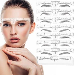 Pegatinas Desechables para Medir Cejas, Herramienta Adhesiva para Mapeo de Cejas, para Uso en Microblading y PMU - Product Image 3