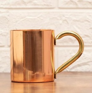 Copper Mug 500 ml with Lacquer Layer Set of 1 Pure Copper Drinking Mug for Water Juice Moscow Mule Ayurvedic Health Benefits - Product Image 3