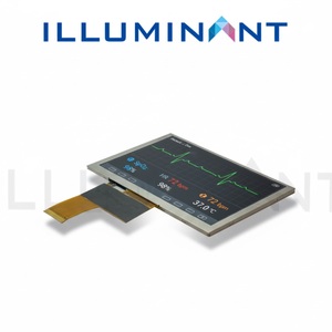 500 nits 5นิ้ว TFT-LCD IPS TN COG FPC ชนิดปลั๊กแบบกำหนดเองแผงโมดูลแสดงผลความละเอียด800x480สำหรับระบบควบคุมอุตสาหกรรม - Product Image 2