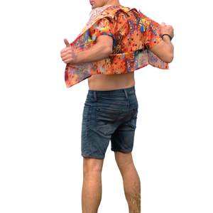 <b>Mens</b> Solid Full Sleeve Casual <b>Shirt</b> Regular Fit 100% Cotton Breathable Lightweight <b>Beach</b> Vacation Summer Wear - Product Image 2