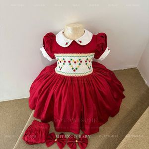 Robe blanche et violette MITEXCO pour bébé fille - OEM ODM Robe personnalisée - Product Image 1