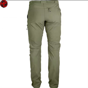 Pantalones de Senderismo Desmontables para Hombre, Pantalones Impermeables, Transpirables, de Secado Rápido, Elásticos, con Cremalleras en las Rodillas, Logotipo Personalizado - Product Image 6