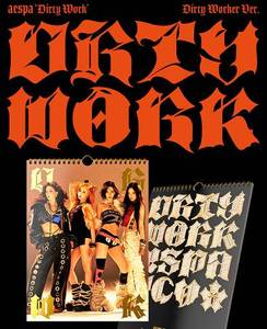 aespa Single Dirty Work Dirty Worker Ver. K-Pop Libro Electrónico (CD) con Materiales de Papel y Plástico, Idioma Coreano, Modelo para Todas las Edades - Product Image 2