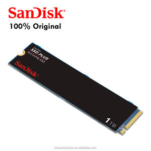 SanDisk PLUS NVMe SSD, 1TB, PCIe Gen 3.0, M.2 2280, SR3200MB/S, SW2500MB/S, SDSSDA3N-1T00-G26 - Product Image 1