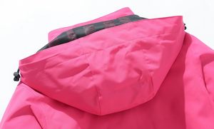 Chaquetas Cortavientos 100% Poliéster 2025 para Mujer, Chaquetas con Cierre para Ejercicio, a la Moda, Resistentes al Viento, Chaquetas de Nailon con Cierre, Corte Holgado - Product Image 5