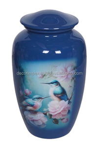 Urne funéraire en métal de style américain pour cendres humaines Urne funéraire décorative en métal pour adultes - Product Image 6