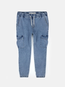 Pantalon cargo en denim pour homme, de haute qualité, respirant, en coton, décontracté, vêtements de mode pour homme, logo personnalisé - Product Image 3