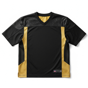 Service OEM, maillot de football américain personnalisé, impression par sublimation, ensemble d'équipe, short anti-UV, séchage rapide, polyester mesh, vêtements d'entraînement - Product Image 1