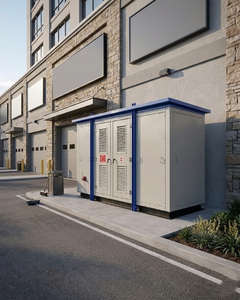 Poste de transformateur compact de qualité supérieure 315 kVA 20 kV 400 V, refroidi à l'huile, avec bobinage en cuivre et commutateur de dérivation hors charge de type boîtier - Product Image 2