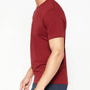 Camiseta de Hombre Lisa, Mezcla de Algodón y Poliéster, Impresión de Logotipo Personalizado, Verano, Venta al Por Mayor Directa de Fábrica - Product Image 3